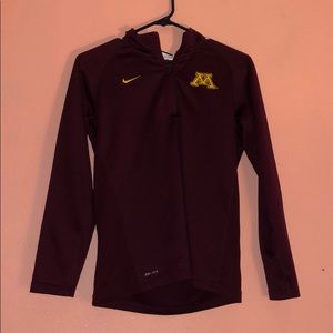 Nike quarterzip university of minnesota